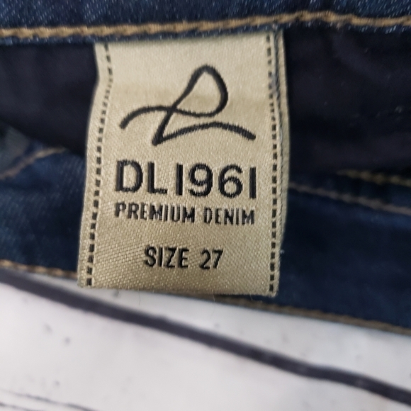 DL1961 Grace High Rise Straight Jeans Size 27 - Picture 9 of 10